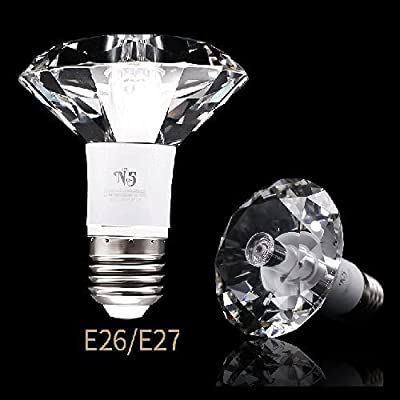 Crystal Diamond LED Light Bulb - E14 / E27