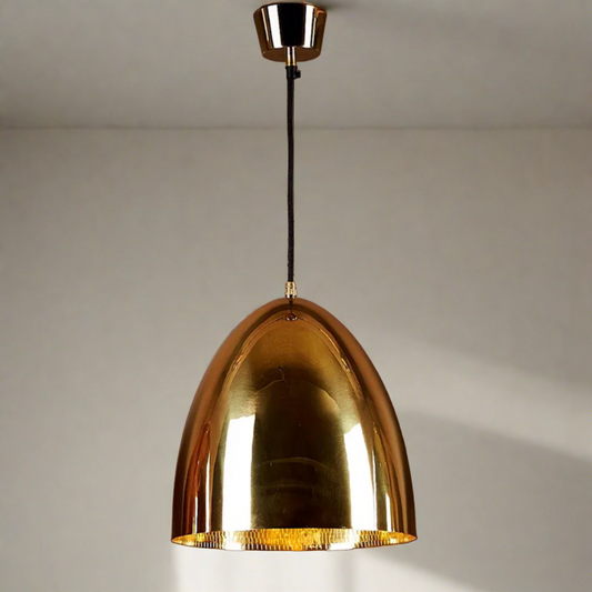 Casque Brass Pendant Light