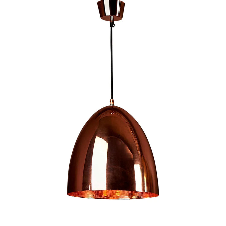 Casque Copper Pendant Light