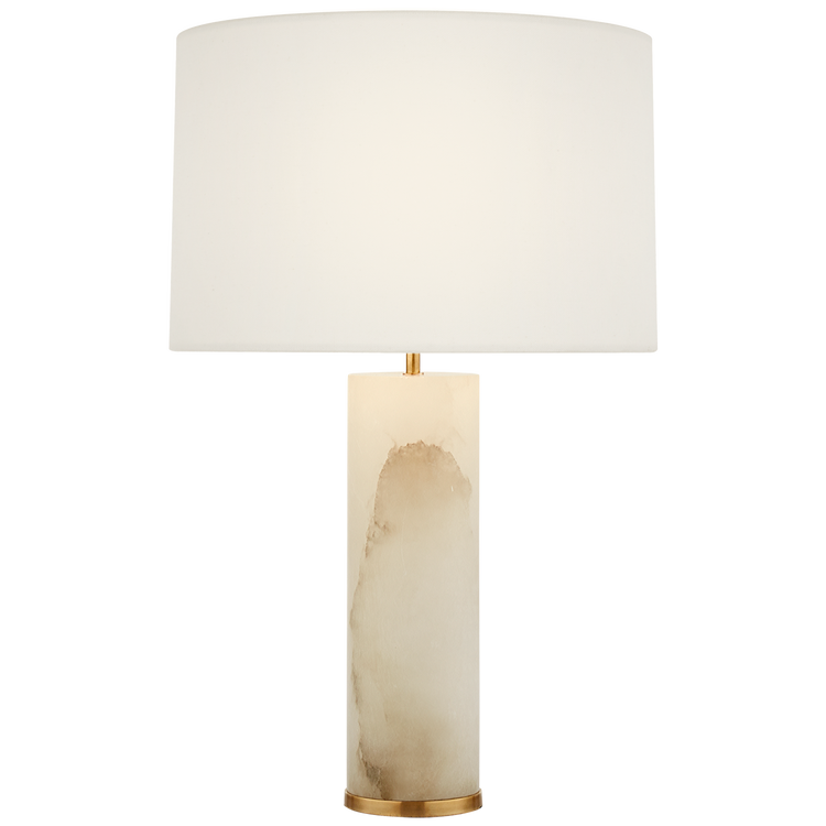 Lineham Table Lamp in Alabaster